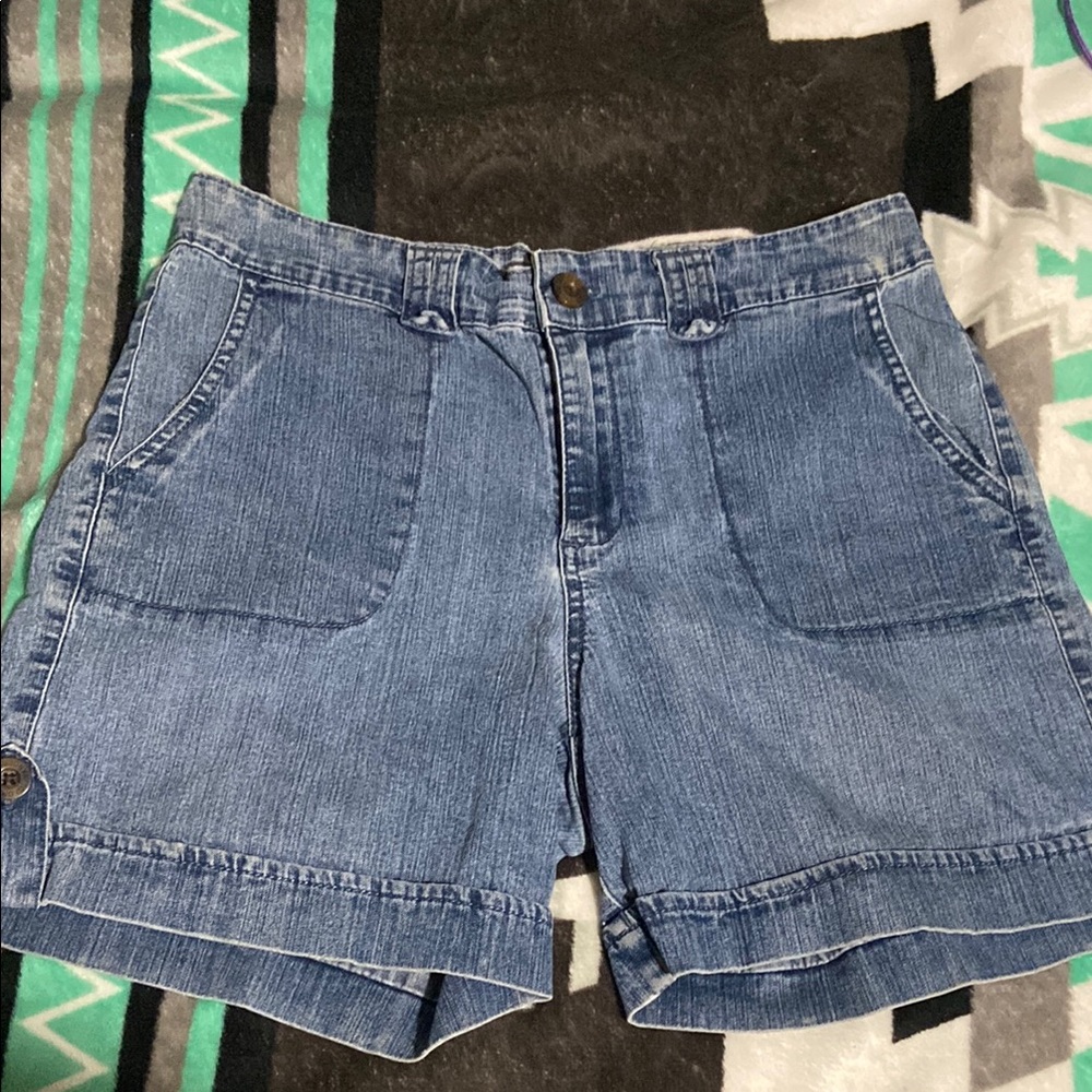 Denim Blue Women's Shorts